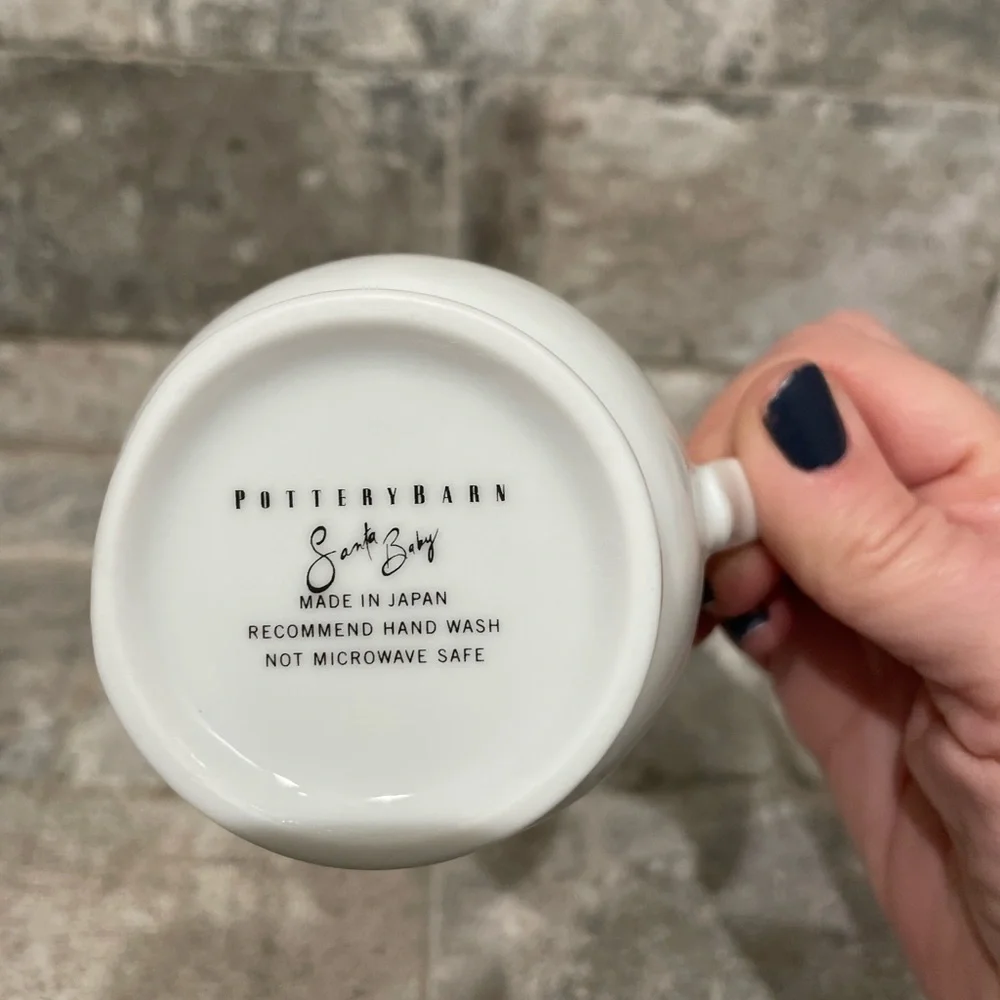 Pottery Barn santa baby